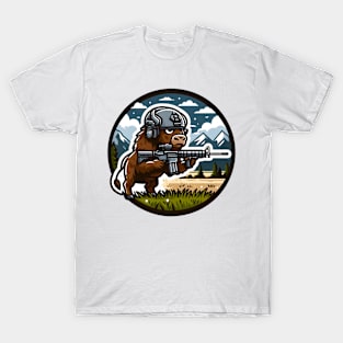 Tactical Bison Buffalo T-Shirt